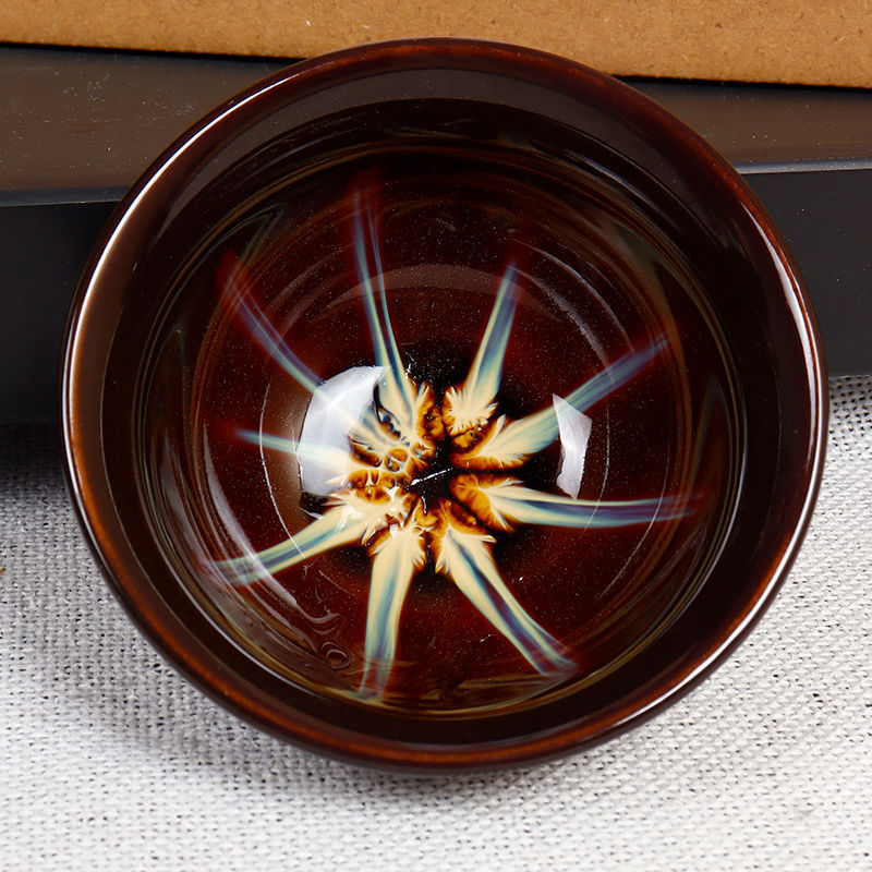 Kiln Change Master-Level Colored Glaze Tea Cup - CnTeaDiary