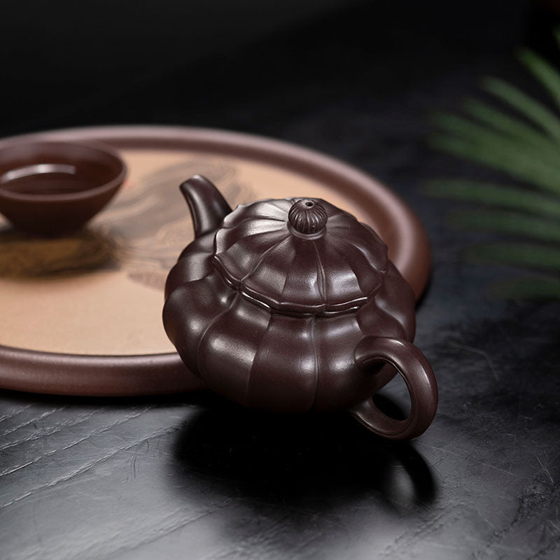 FangGU Purple Clay Teapot - CnTeaDiary