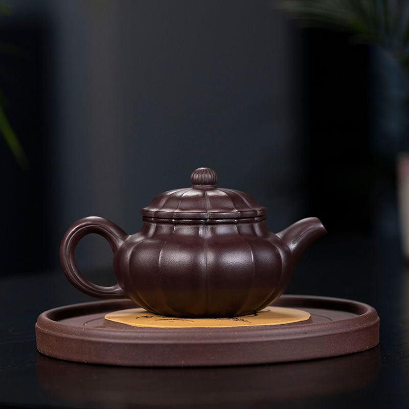 FangGU Purple Clay Teapot - CnTeaDiary