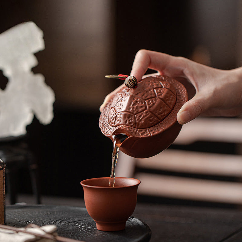 Wealthy Handheld Teapot