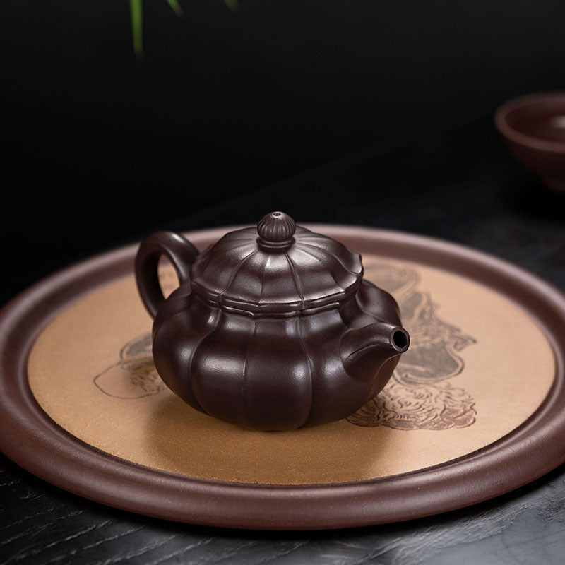 FangGU Purple Clay Teapot - CnTeaDiary