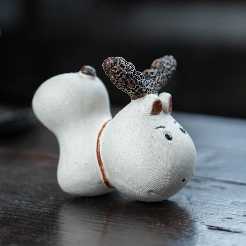 Tea Pet Reindeer - CnTeaDiary