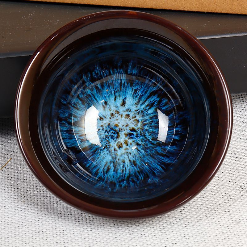 Kiln Change Master-Level Colored Glaze Tea Cup - CnTeaDiary