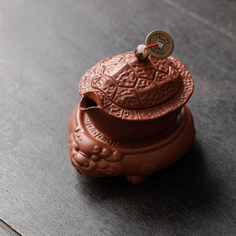 Semi-handmade teapot