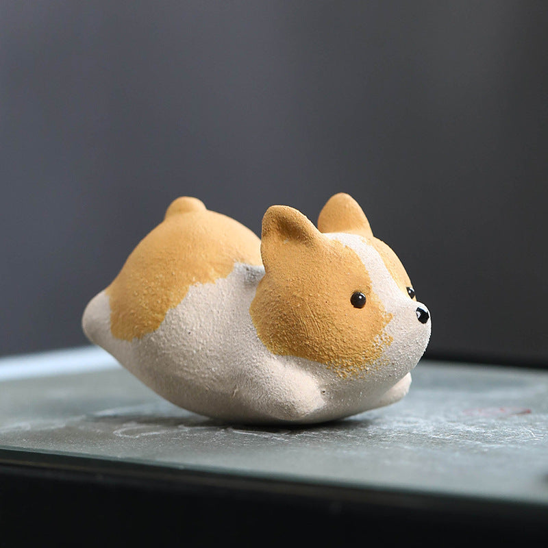 Tumbler Corgi Tea Pet