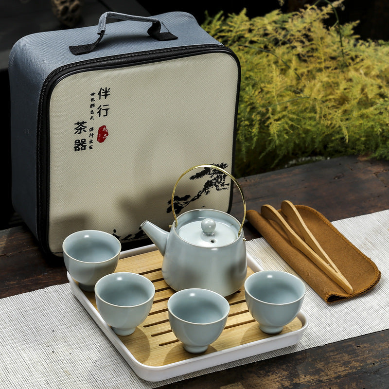 Portable Travel Tea Set